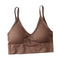 3 Pack Womens V Neck Padded Bralette Comfort Bra