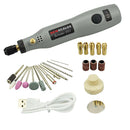 Mini Rotary Tool Electric Grinder Sander Engaver Drill Variable Speed Red Gray