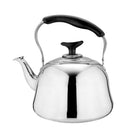 2-Pack Stainless Steel Water Pot Whistling Tea Kettle Kettle Stovetop 1L 2L