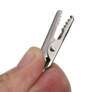 10pcs 150mm Length Non-insulated Electric Test Crocodile Clamp Metal Clips ME