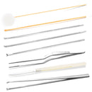 8PCS Ear Cleaning Health Care Tools Ear Wax Remover Cleaner Curette Kit Earpick