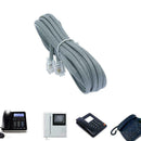7FT Line Cord Cable 6P6C RJ12 RJ11 DSL Modem Fax Phone Telephone Landline Y S3G9