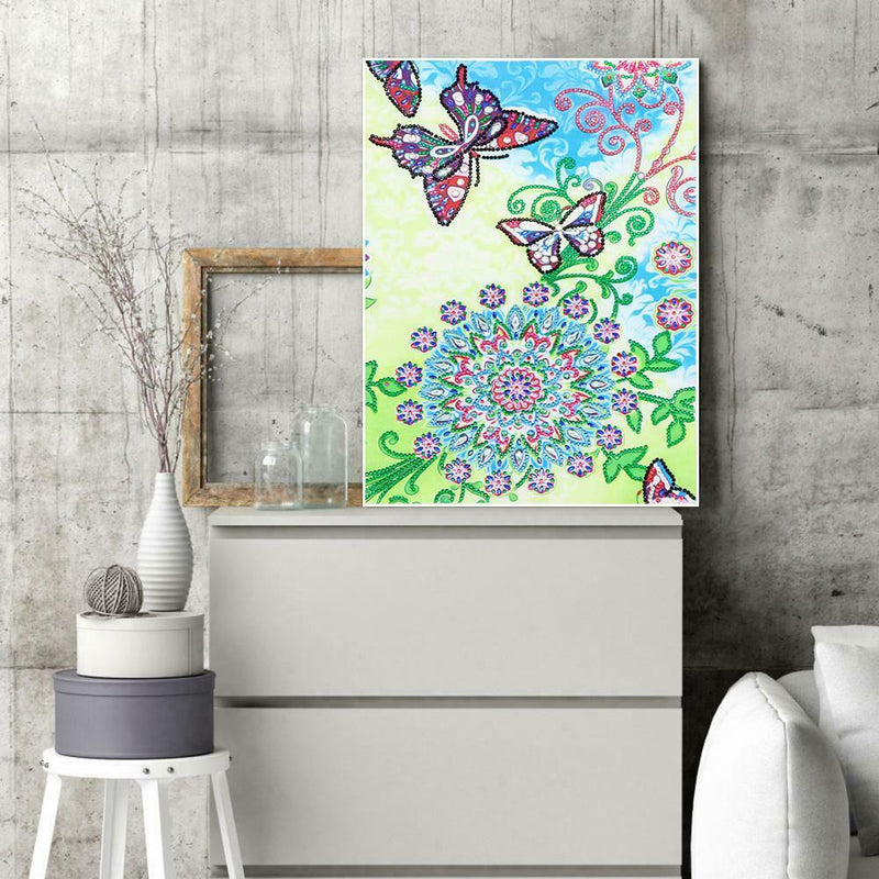 5D DIY Special Shaped Diamond Painting Butterfly Cross Stitch Mosaic Kits