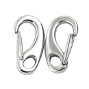 2pcs D Shape Carabiner Spring Snap Hook Keyring For Traveling Hiking Camping