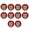 10X LED T5 B8.5D 5050 1SMD Dashboard Dash Gauge Instrument Interior Light Bulbs