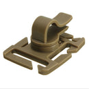 2PCS Hydration Bladder Tube Trap Hose Clip Strap For Molle Fits  N 3C