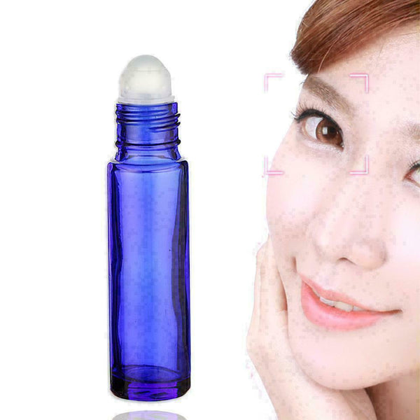 Perfume Roller Bottle Essential Oil Empty Blue Bottle Ro Bottles G7G9 10ml D1K3