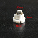 10x T4 T4.2 Neo Wedge 1-SMD White LED Cluster Instrument Dash Climate Bulbs New