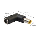 90 Degree DC7.9x5.5mm Female to Male Adapter for Lenovo ThinkPad IBM Laptop