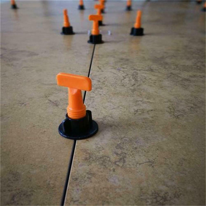 50pcs/set Level Wedges Tile Spacers for Flooring Wall Tile Leveling System
