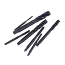 7PCS HSS Machine Screw Thread Metric Plug Tap Drill Set M3 M4 M5 M6 M8 M10  Ew