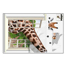 Big Giraffe Wall Stickers,Adhesive Art Decals, For Kids Room Birthday Gift