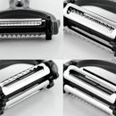 Stainless Steel Rotary Potato Peeler Vegetable Fruit Slicer JS
