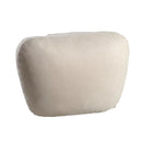 For Mercedes Benz Suede S Class Car Headrest Neck Pillows Seat Cushion Beige