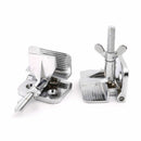 One Pair Zinc Alloy Butterfly Hinge Clamps DIY Fixing Screen Tool Clip Hardware