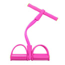 Fitness Pilates Sit-up Pedal Rally TPE Tension Resistance Band Pull Rope