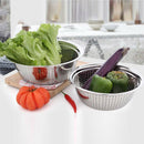 Metal Pasta Strainer Colander Home Restaurant Kitchen Rice Sifter Sieve 30cm