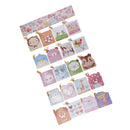 160pcs Cartoon Animal Theme Paper Hanging Message Card Wish Card Party Favor