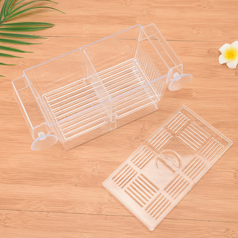 Fish Breeding Hatchery Young Fish Incubator Aquarium Breeder Isolation Box Hot3C