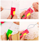 3PCS Needle Device Threader Elderly Tool Automatic 3pcs Easy Thread Use.