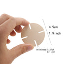 50pcs/set DIY Windmill Pattern Wooden Easter Decor Hanging Pendant Ornament A