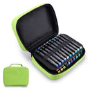 40 Slots Large Capacity Handy Marker Case Zippered Art Marker Lipstick Orga X6A2