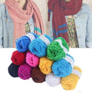 12 pcWoven Thread Cotton Cloth Hand Knitting Yarn Crocheted Crochet A4N1 Bl W3Z6