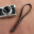 Black Digital Mirrorless Camera Strap Soft Cotton Linen Weaved Strap Wrist Hands