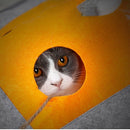 Funny Pet Cat Mice Intelligence Educational Toys Play Bell Tent With 4 HolesQ8X7