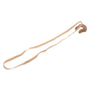 Beige Elastic Rubber String Nose Clip Protector for Swimming G8S6