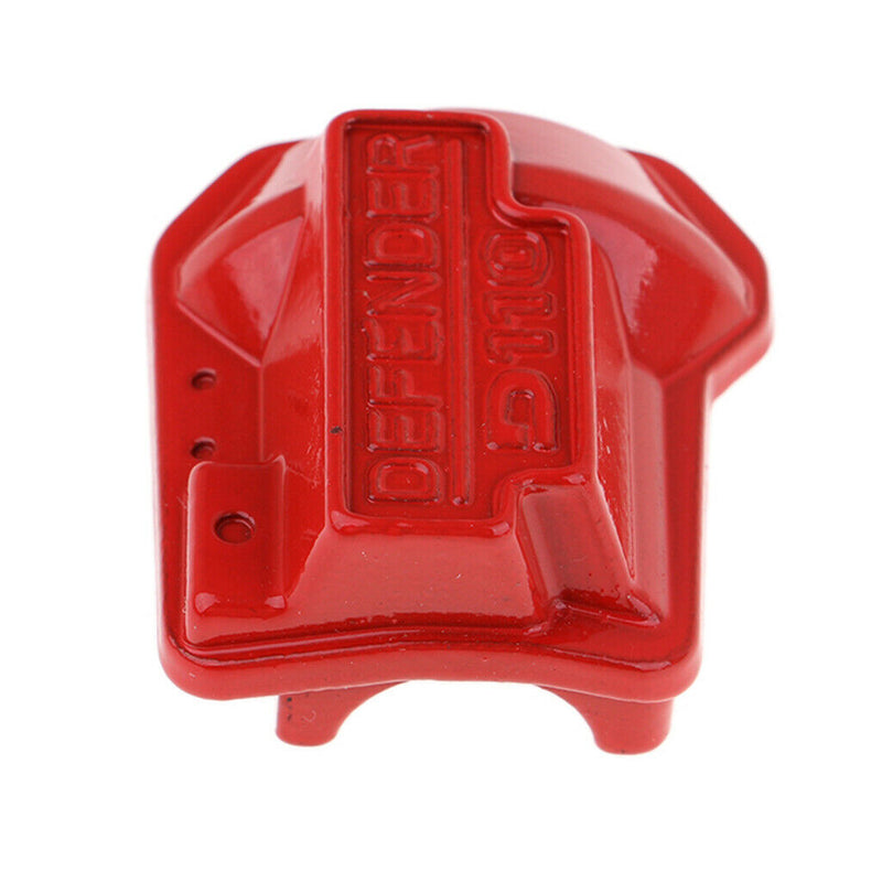 Metal Differential Housing Diff Cover (Red) for  TRX4 RC Crawler Accs