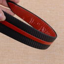 Universal Carbon Fiber Car Bumper Guard Soft Protector Strips Accessories