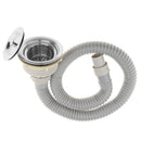 Durable Salon Shampoo Backwash Unit Bowl Sink Hair Strainer Drain & Tube