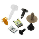 500PCS Car Mixed Fastener Clip Bumper Fender Trim Plastic Rivet Door Pan SIS