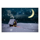 Christmas House Photography Background Cloth Backdrop Photographic Props A