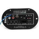 40W Car Bluetooth Subwoofer Hi-Fi Bass Amplifier Board Audio TF USB 220V/12V/24V
