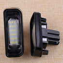 2* License Plate LED Light No Error fit for Mercedes Benz W220 S350 S500 S55 S65