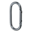 5PCS Aluminum Carabiner Oval D Ring Key Chain Clip Snap Hook Camping Lightweight