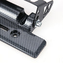 Adjustable Carbon Fiber Number Car Racing License Plate Frame Holder