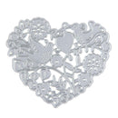 Steel Cutting Dies Scrapbooking Embossing Stencil Paper Card-Flower Heart