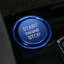 Blue Engine Start Stop Switch Button Cover For VW Golf 7 MK7 GTI R Jetta Arteon