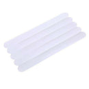 5X/set Home bathroom transparent stickers bathroom shower room anti-slip stri ï¼D