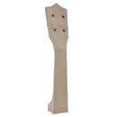 21inch White Wooden Ukulele Soprano Hawaiian Guitar Uke Kit Musical Instrum