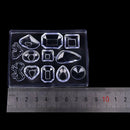 1 Pcs Cabochon Small Silicon Earring Necklace Pendant Mold For Epoxy Jewelr Y2H5