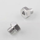 Car Oil Pressure Sensor Adapter LS Engine Swap Male M16x1.5 Female 1/8 NPT Auto