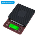 5kg/0.1g Coffee Scale with Timer for Manual Brew Pour Over Coffee Gift