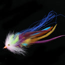 Trout Salmon Steelhead Fly Fishing Streamer Flies Saltwater Purple with Hook