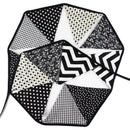 12 Flags 3.2m Black White Cotton Party Wedding Pennant Bunting Banner Decor