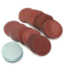 100Pcs 3'' 75mm Mixed Sander Sanding Discs 80-3000 Grit Pads Hook Loop Sandpaper