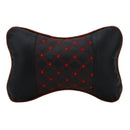 2PCS Car Seat Headrest Pad Memory Travel Pillow Head Neck Rest Support Cushion